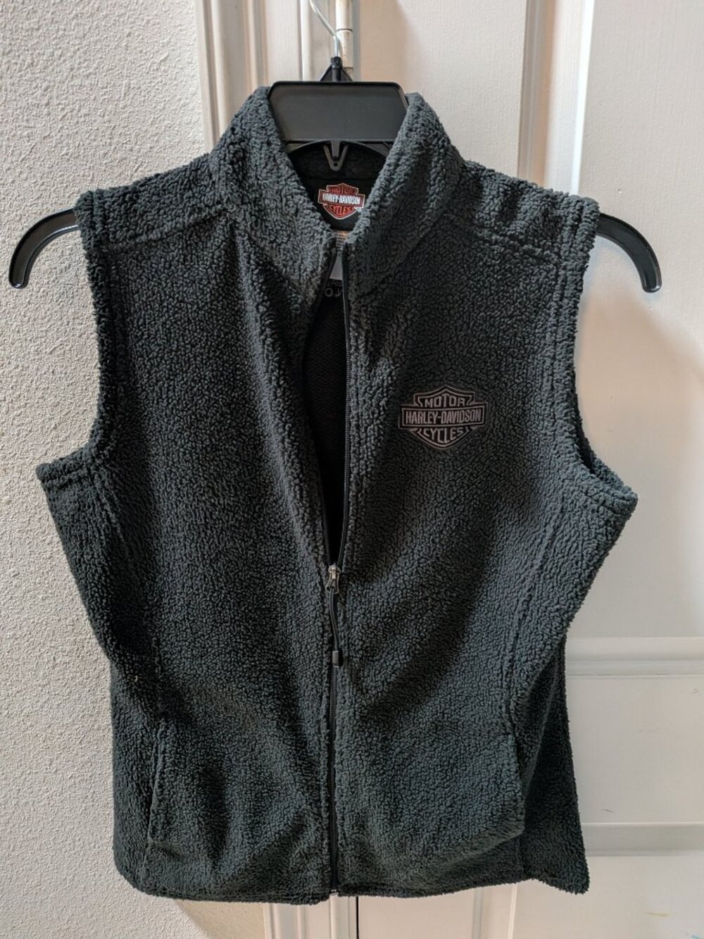 GENUINE HARLEY DAVIDSON Size Medium Women's Power Keg Sherpa Knit Vest